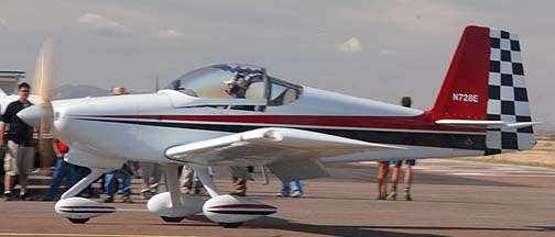 Vans RV-7A N728E, Copperstate Fly-in, October 23, 2010